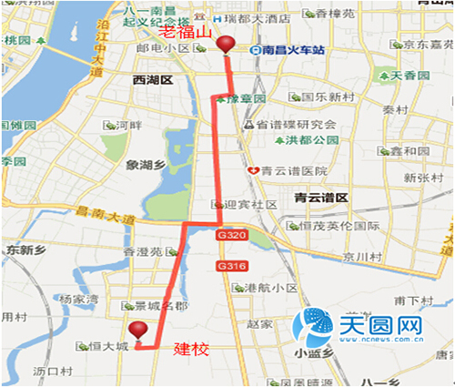 南昌优化象湖新城公交线网 7月10日起实施