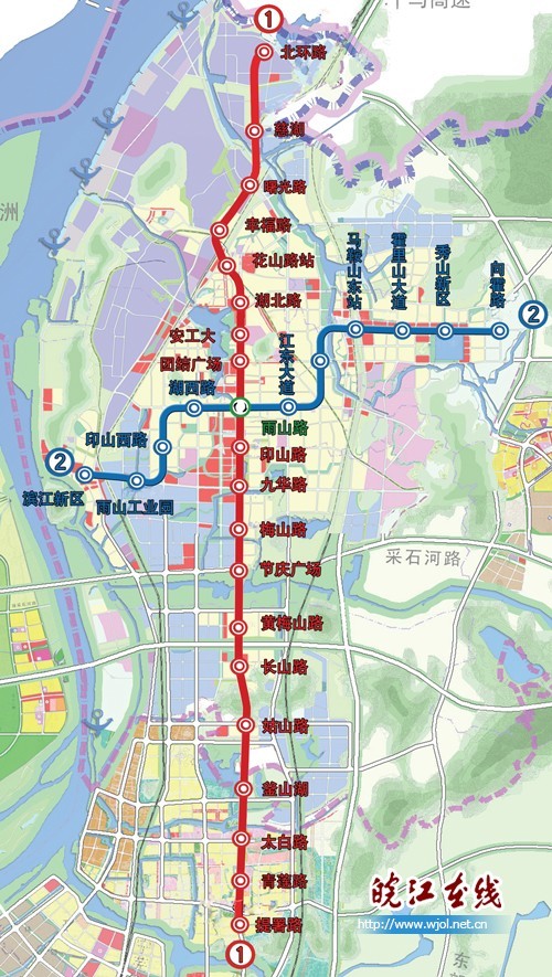 马鞍山编制轨道交通规划 与南京地铁无缝对接