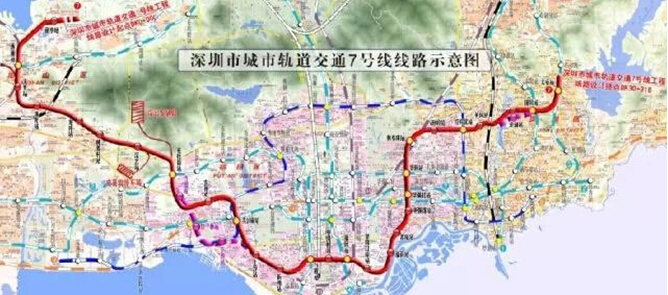 未来深圳地铁路线图大全 15条线路都规划到哪儿