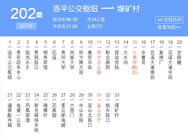 贵阳最难等的10条公交路线排行202路人气爆表