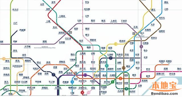 深圳地铁14号线站点 线路延长到惠州南站
