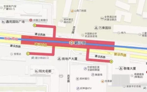 吃货终极导航!郑州地铁 1 号线美食地图图片